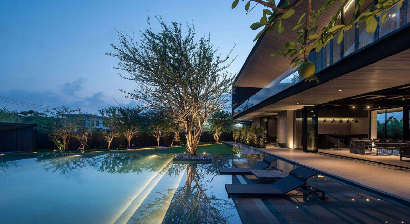 Роскошная резиденция, расположенная в Бангкоке Роскошная резиденция, расположенная в Бангкоке