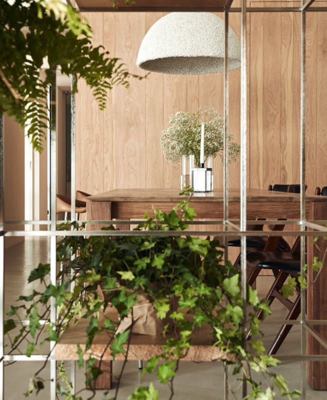 Спокойная и эстетически нежная обстановка квартиры в Тайчжуне, Китай