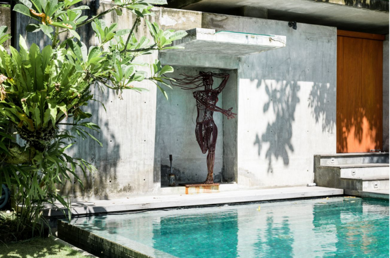 Ультрасовременная вилла рядом с пляжем Нелаян в Канггу, Бали