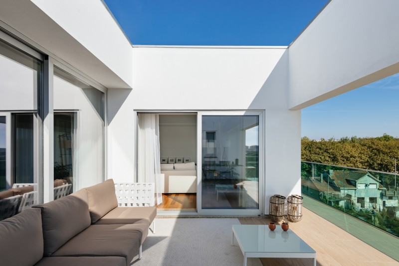 Апартаменты с внутренним двориком в городе Вила-ду-Конди, Португалия