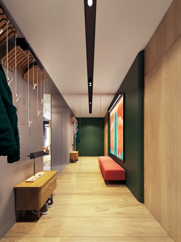 Дизайн интерьера квартиры в Кракове Дизайн интерьера квартиры в Кракове