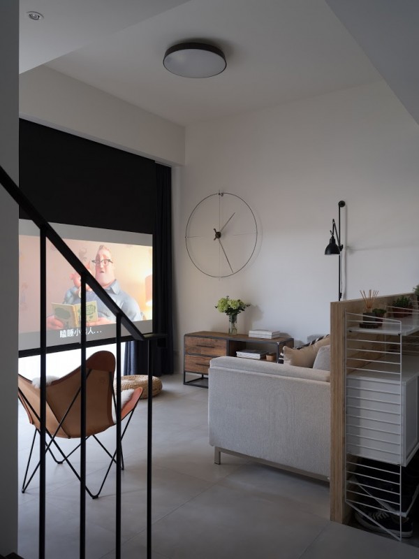 Двухуровневые апартаменты в Тайбэе