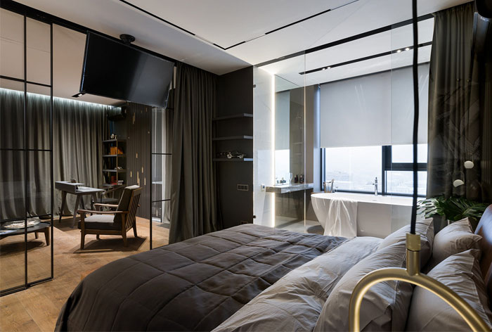 Холостяцкая квартира в Киеве