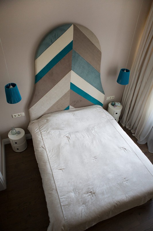 Интерьер богемной квартиры для семейной пары с детьми