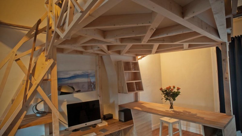 Интерьер студии в Париже