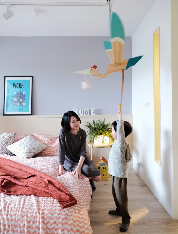 Красочная квартира на Тайване