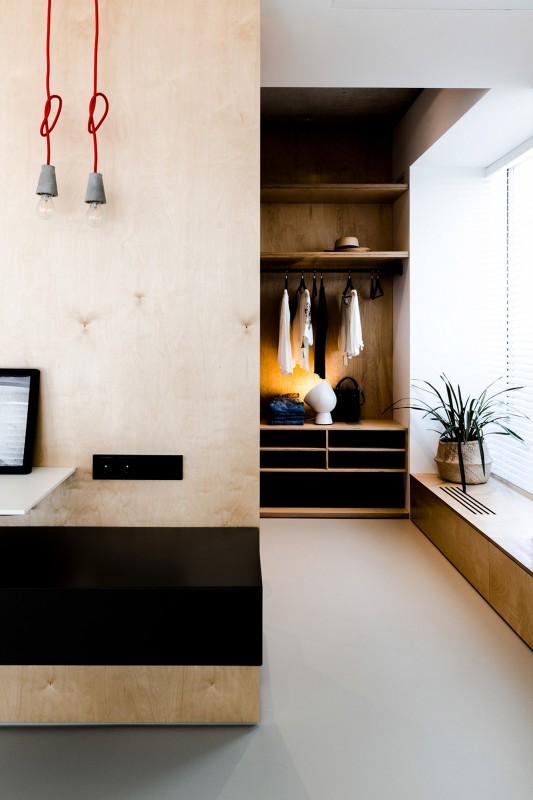 Легкий и спокойный интерьер в индустриальном стиле