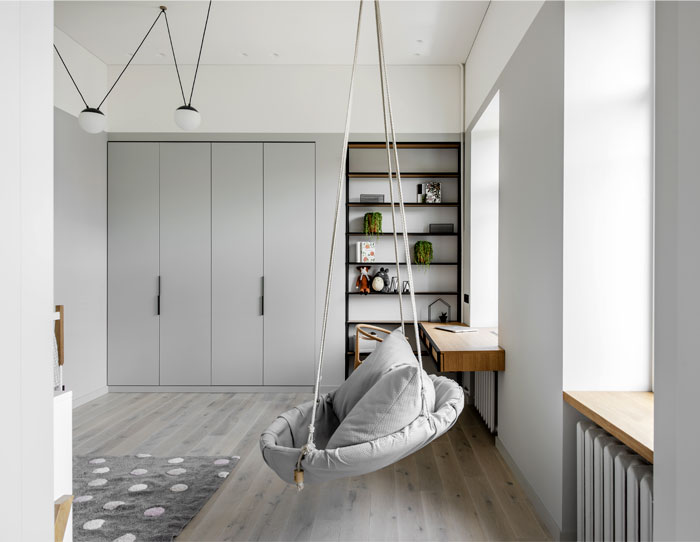 Небольшая квартира с открытой планировкой в Вильнюсе