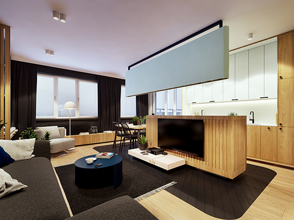 Проект квартиры в Копенгагене Проект квартиры в Копенгагене