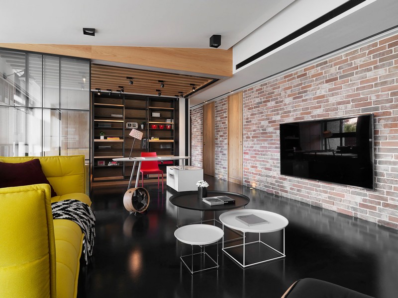 Современная квартира в индустриальном стиле Современная квартира в индустриальном стиле