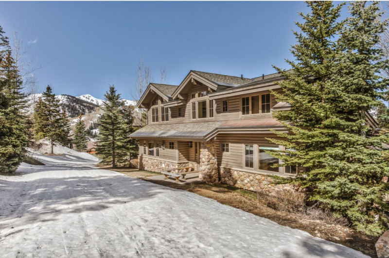 Сводчатое современное шале в штате Юта Сводчатое современное шале в штате Юта