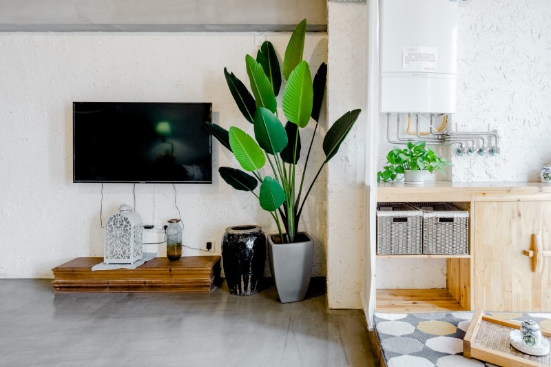 Интерьер компактной студии в Китае