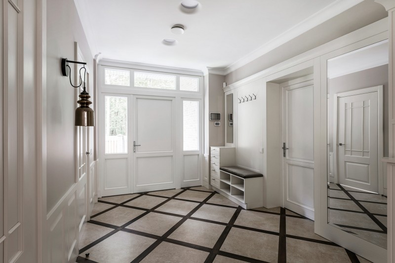 Интерьер коттеджа в приглушенных тонах Интерьер коттеджа в приглушенных тонах