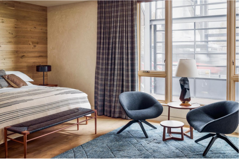 Интерьер особняка в Джексоне, Вайоминг