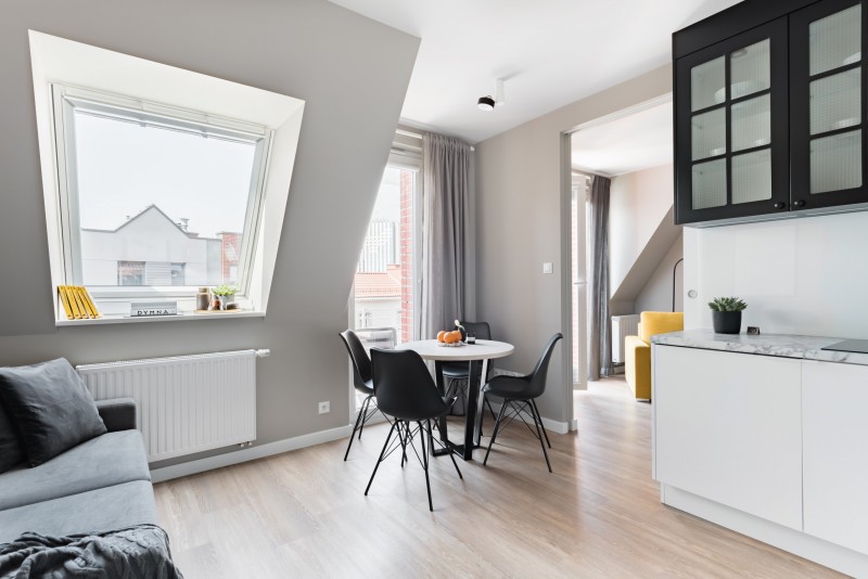 Мансардная квартира в центре Гданьска, Польша Мансардная квартира в центре Гданьска, Польша