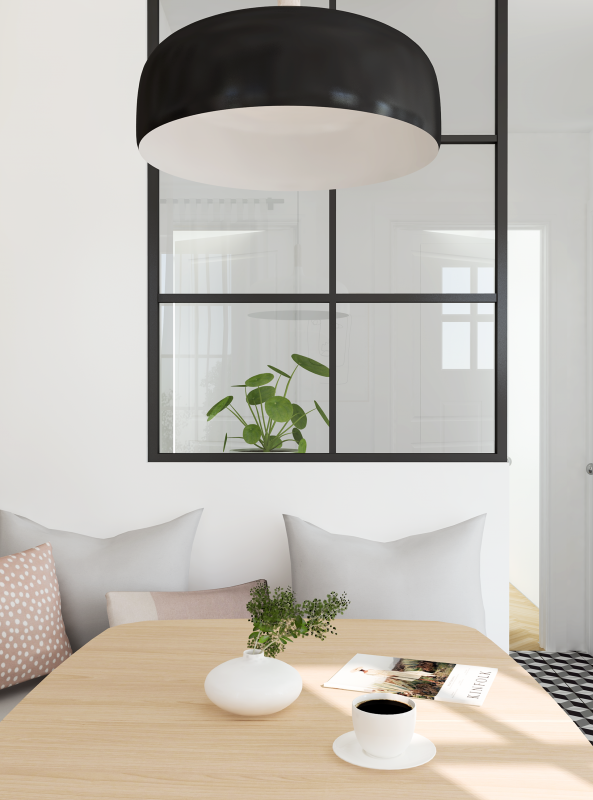 Небольшая уютная кухня