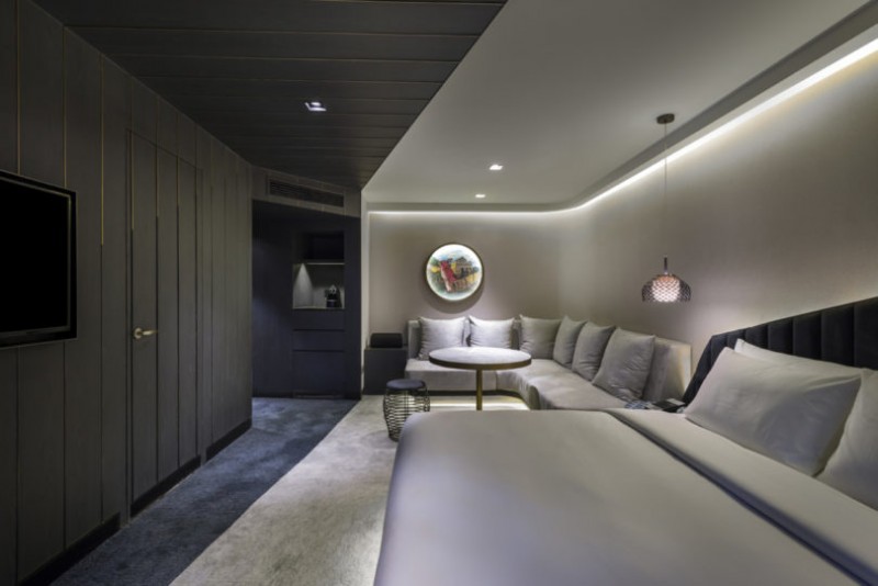 Причудливое оформление отеля Vue в Пекине