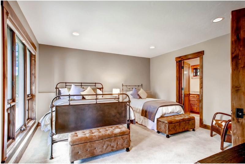 Бревенчатый дом в Брекенридже, Колорадо Бревенчатый дом в Брекенридже, Колорадо