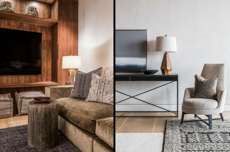 Интерьер особняка в Джексоне, Вайоминг