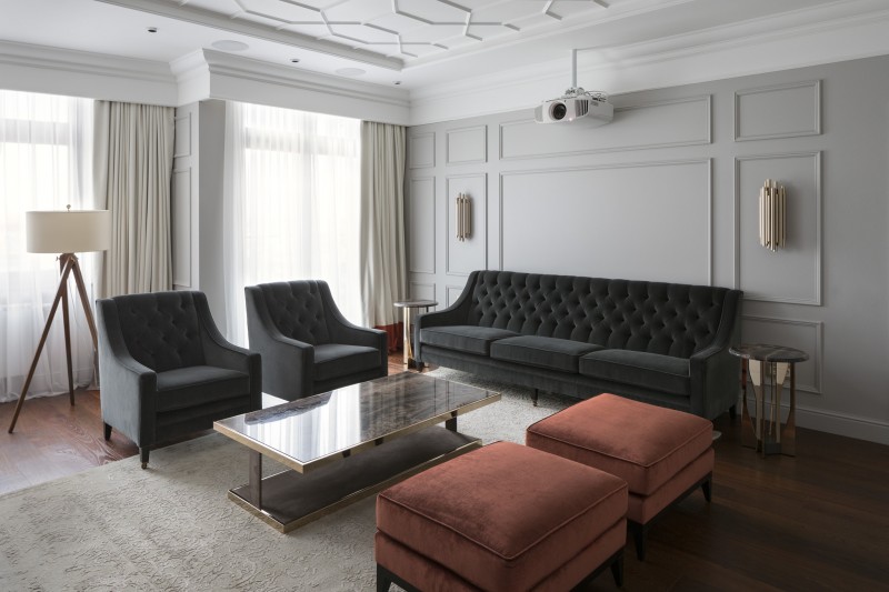 Интерьер в неоклассическом стиле