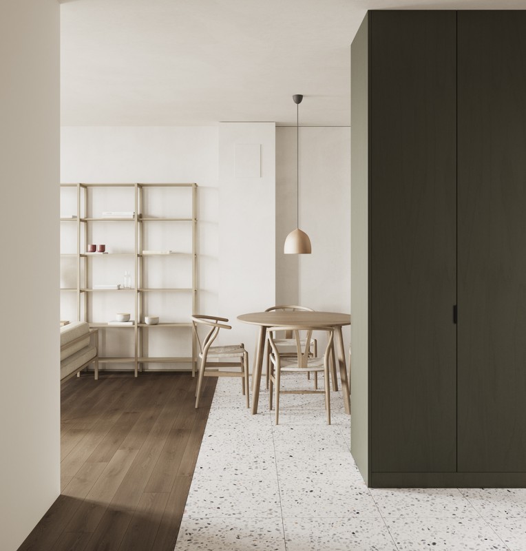 Квартира в минималистичном дизайне