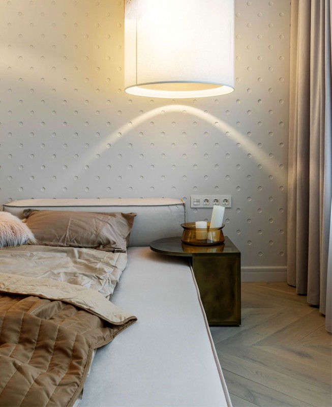 Минималистские цвета и формы в интерьере киевской квартиры