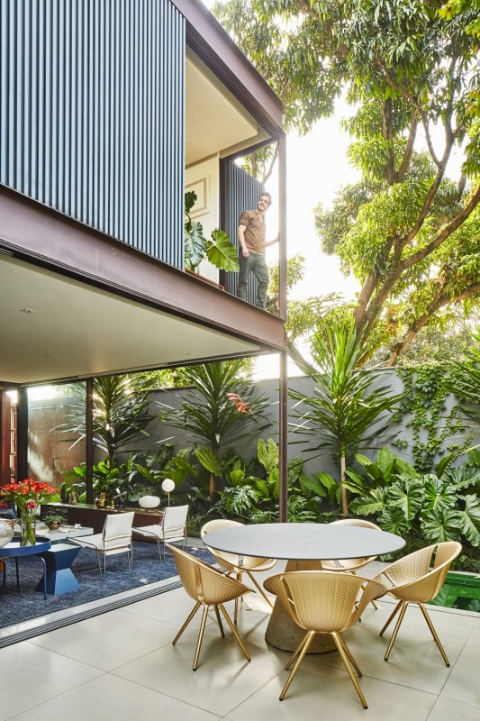 Двухэтажный дом в Сан-Паулу, Бразилия