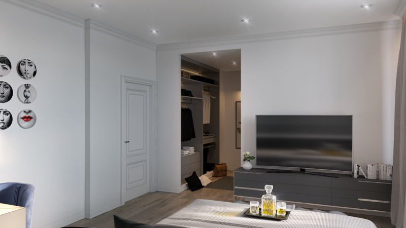 Интерьер спальни Интерьер спальни