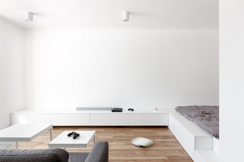 Минималистичный интерьер студии во Львове