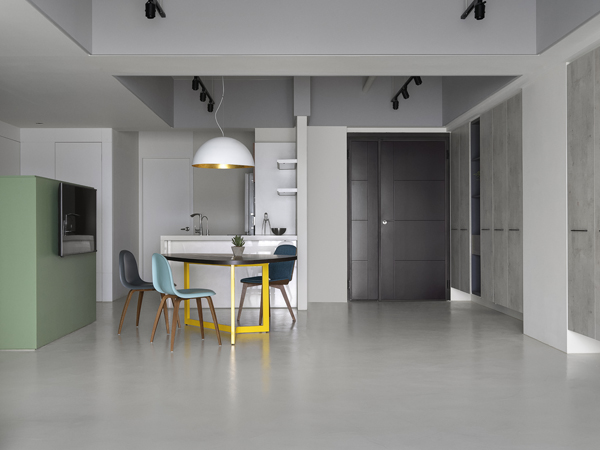 Минималистский дизайн квартиры в городе Тайчжун, Китай