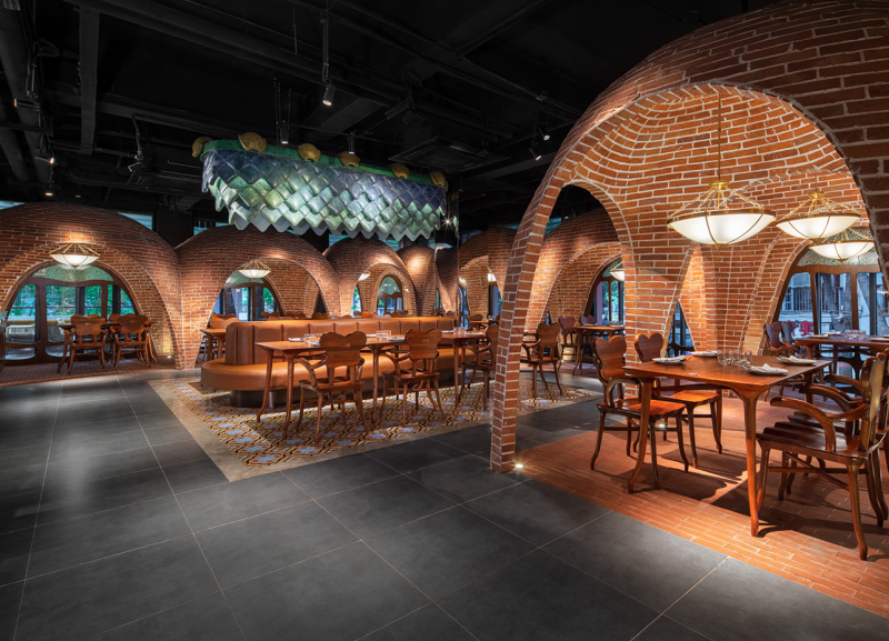 Проект ресторана в Китае