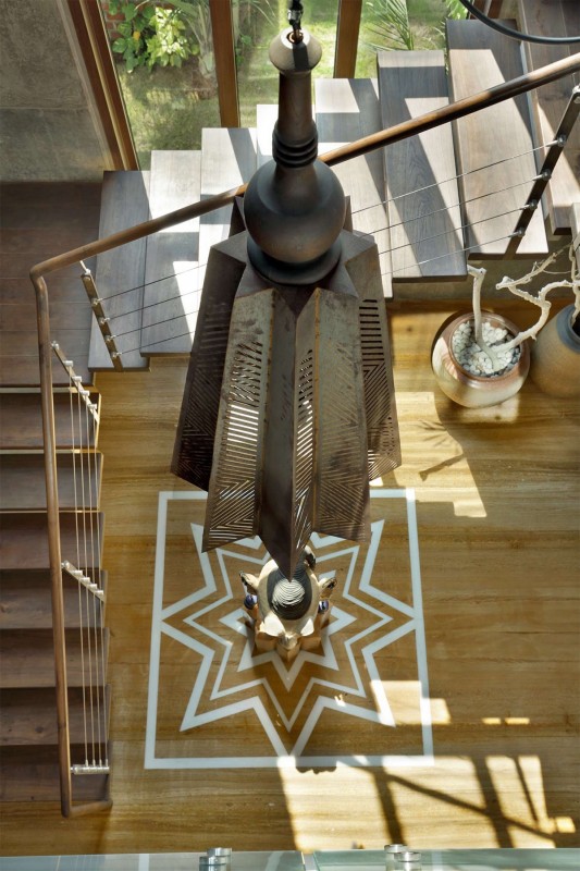 Современный дом, расположенный в Вадодаре, Индия