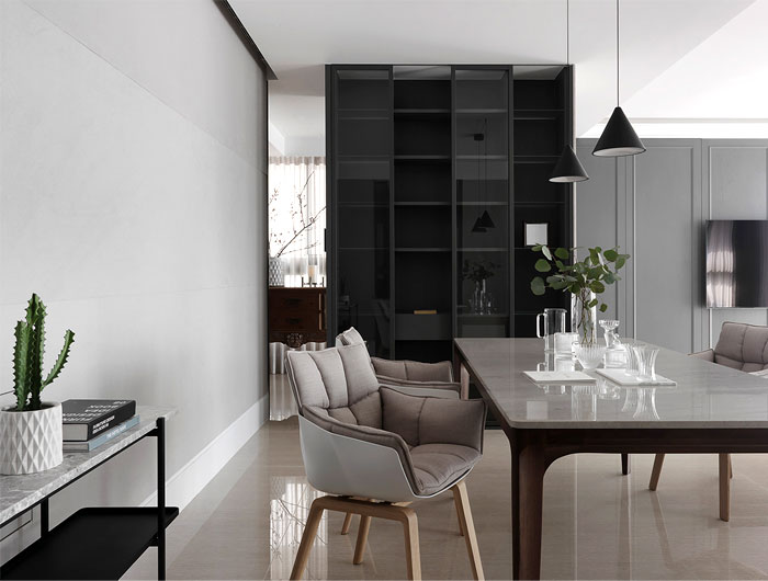 Азиатская простота и утонченная эстетика в дизайне тайваньских апартаментов Азиатская простота и утонченная эстетика в дизайне тайваньских апартаментов