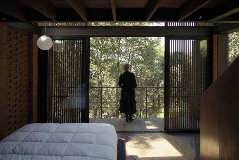 Дом для отпуска, расположенный в небольшом городке Мичоакан в Мексике