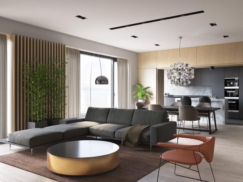 Элегантный современный дом для молодой семьи Элегантный современный дом для молодой семьи