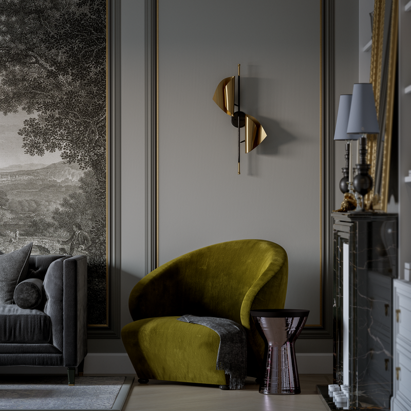 Гостиная в неоклассическом стиле Гостиная в неоклассическом стиле