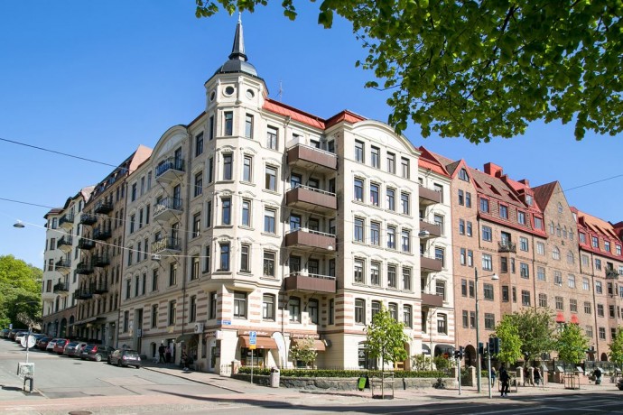 Квартира площадью 131 м2 в доме 1907 года постройки в Гётеборге
