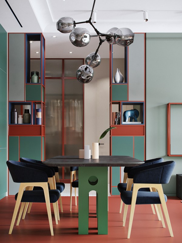 Разноцветный интерьер: стильное буйство красок Разноцветный интерьер: стильное буйство красок