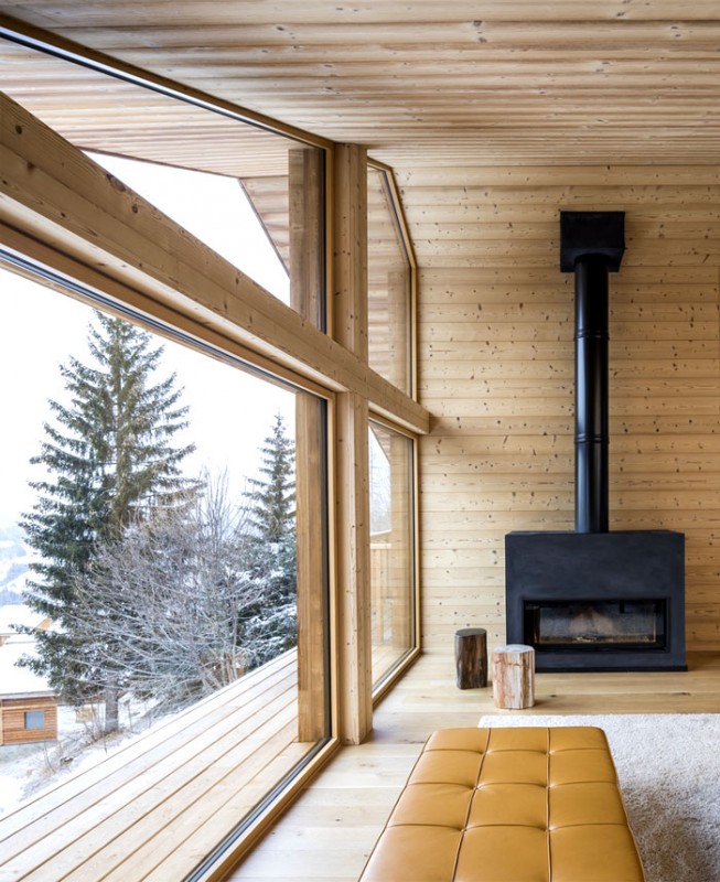Стильное шале во Французских Альпах