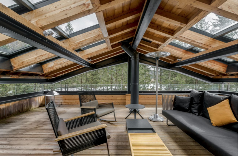 Ультрасовременное шале с видом на Монблан