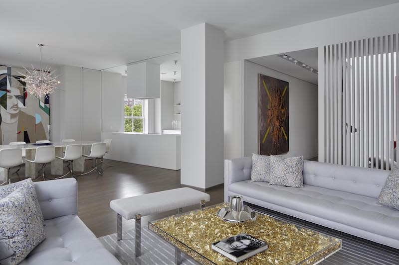 Дуплекс в бывшем промышленном здании на Манхэттене