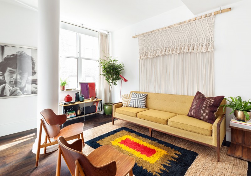 Интерьер апартаментов в Нью-Йорке Интерьер апартаментов в Нью-Йорке