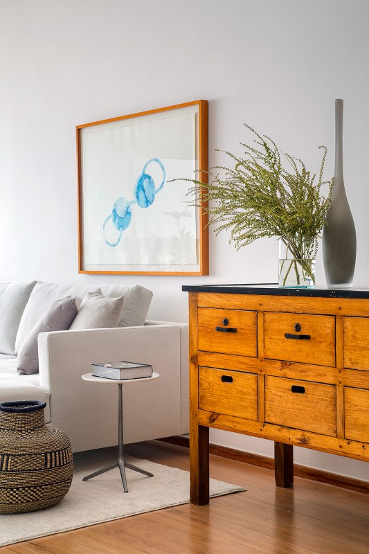 Интерьер особняка в Ипанеме, Рио-де-Жанейро