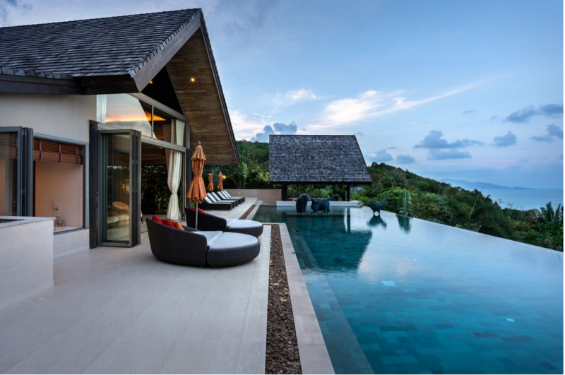 Интерьер резиденции на острове Самуи