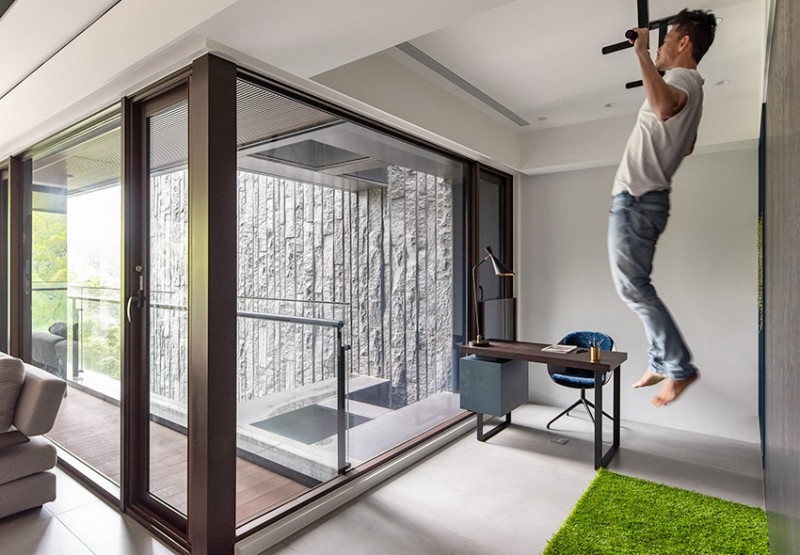 Дом для старшего и младшего поколения одной семьи в Тайбэе Дом для старшего и младшего поколения одной семьи в Тайбэе