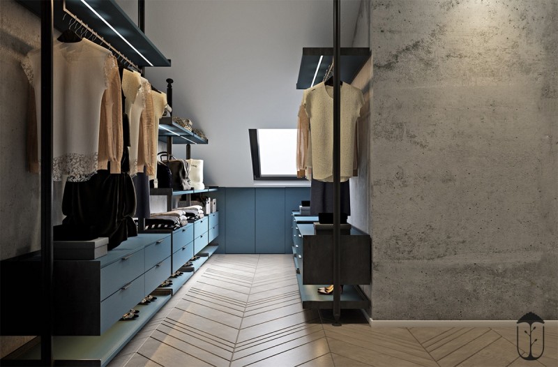 Двухуровневая квартира в Вильнюсе, Литва