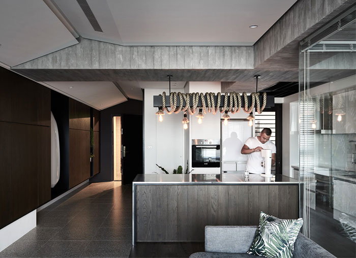 Джунгли в городе - интерьер квартиры в Тайбэе