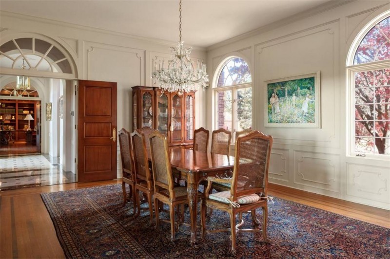 Интерьер особняка в Бернардсвилле, Нью-Джерси Интерьер особняка в Бернардсвилле, Нью-Джерси