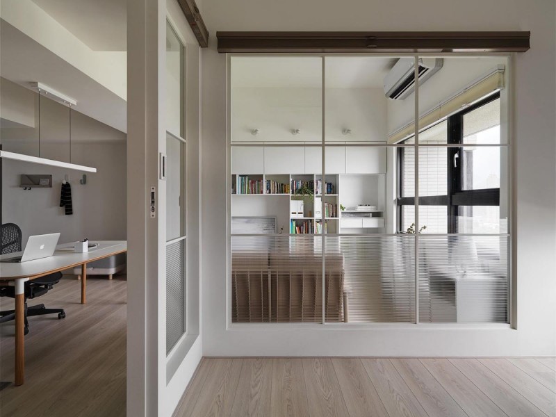 Интерьер светлой квартиры в Тайбэе