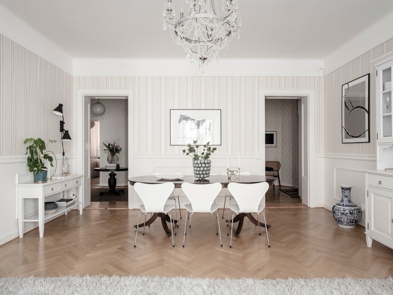 Очаровательная квартира площадью 128 м2 в Гётеборге, Швеция